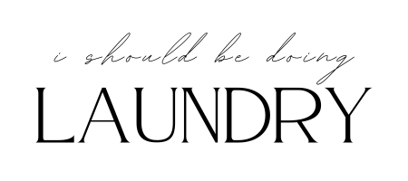 I Should Be Doing Laundry